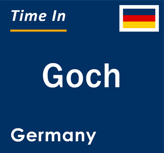 Current local time in Goch, Germany