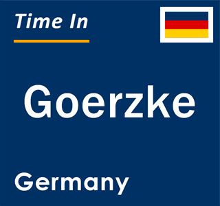 Current local time in Goerzke, Germany