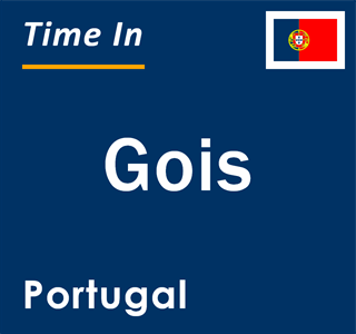 Current local time in Gois, Portugal