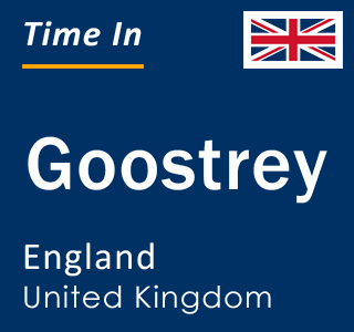 Current local time in Goostrey, England, United Kingdom