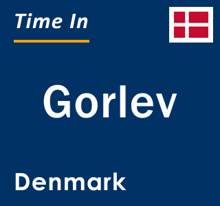 Current local time in Gorlev, Denmark