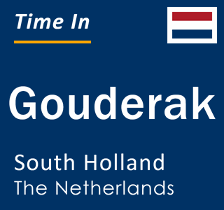 Current local time in Gouderak, South Holland, The Netherlands