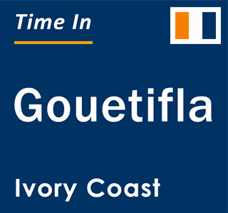 Current local time in Gouetifla, Ivory Coast