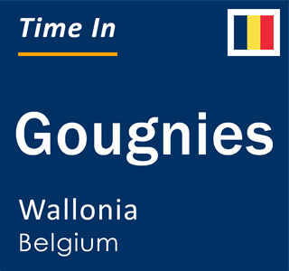 Current local time in Gougnies, Wallonia, Belgium