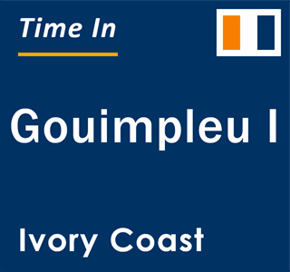 Current local time in Gouimpleu I, Ivory Coast