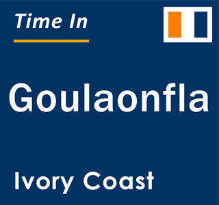 Current local time in Goulaonfla, Ivory Coast