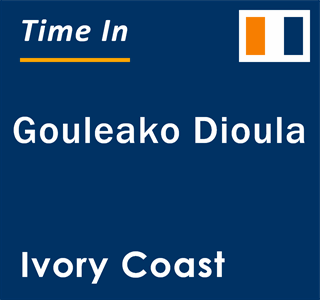 Current local time in Gouleako Dioula, Ivory Coast