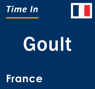 Current local time in Goult, France