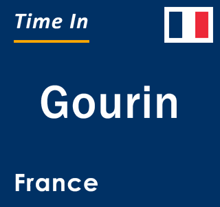 Current local time in Gourin, France