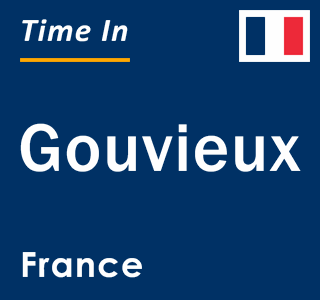 Current local time in Gouvieux, France