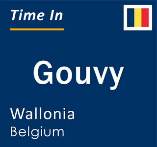 Current local time in Gouvy, Wallonia, Belgium