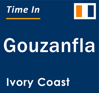 Current local time in Gouzanfla, Ivory Coast