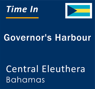 Current local time in Governor's Harbour, Central Eleuthera, Bahamas