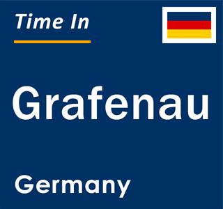 Current local time in Grafenau, Germany