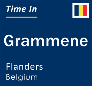 Current local time in Grammene, Flanders, Belgium