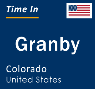 Current local time in Granby, Colorado, United States