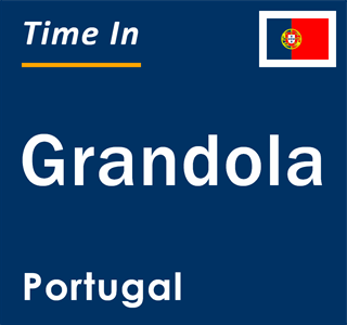 Current local time in Grandola, Portugal