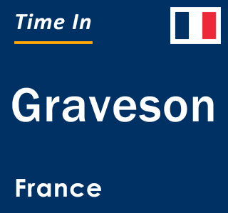 Current local time in Graveson, France