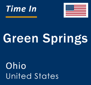 Current local time in Green Springs, Ohio, United States