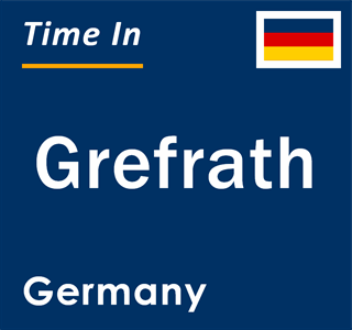 Current local time in Grefrath, Germany