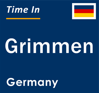 Current local time in Grimmen, Germany