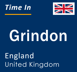 Current local time in Grindon, England, United Kingdom