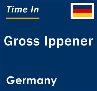 Current local time in Gross Ippener, Germany