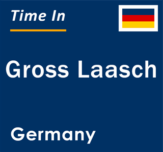 Current local time in Gross Laasch, Germany