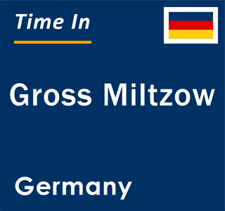 Current local time in Gross Miltzow, Germany