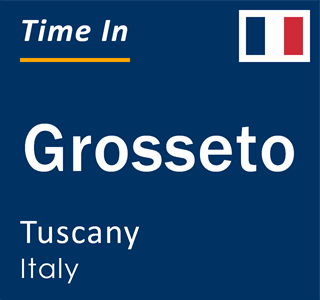 Current local time in Grosseto, Tuscany, Italy