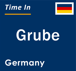 Current local time in Grube, Germany