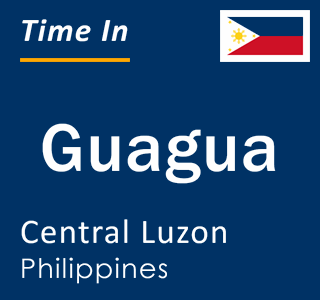 Current local time in Guagua, Central Luzon, Philippines