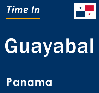 Current local time in Guayabal, Panama