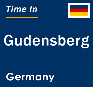 Current local time in Gudensberg, Germany