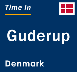 Current local time in Guderup, Denmark