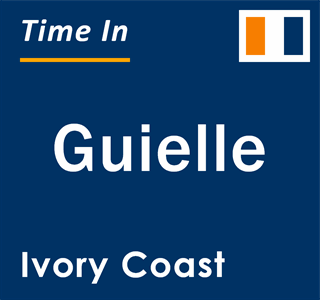 Current local time in Guielle, Ivory Coast