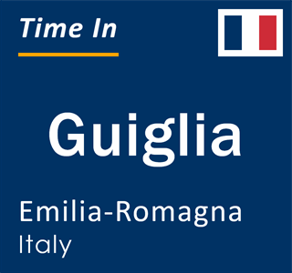 Current local time in Guiglia, Emilia-Romagna, Italy