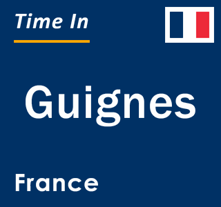 Current local time in Guignes, France