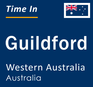 Current local time in Guildford, Western Australia, Australia