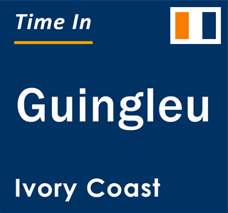 Current local time in Guingleu, Ivory Coast