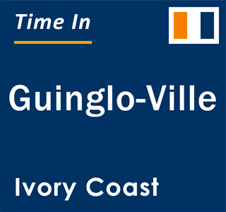 Current local time in Guinglo-Ville, Ivory Coast