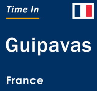 Current local time in Guipavas, France