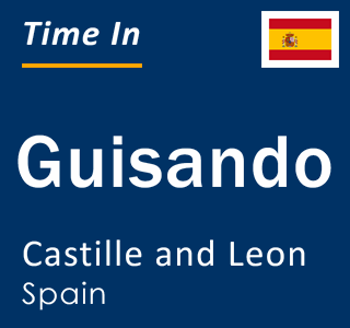 Current local time in Guisando, Castille and Leon, Spain