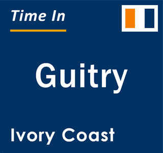 Current local time in Guitry, Ivory Coast