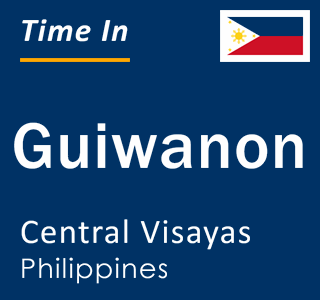 Current local time in Guiwanon, Central Visayas, Philippines