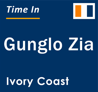 Current local time in Gunglo Zia, Ivory Coast