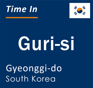 Current local time in Guri-si, Gyeonggi-do, South Korea