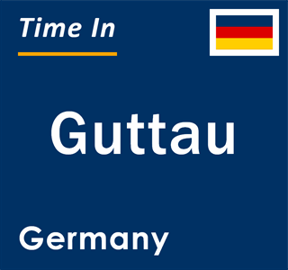 Current local time in Guttau, Germany