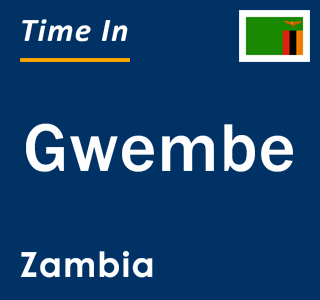 Current local time in Gwembe, Zambia