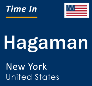 Current local time in Hagaman, New York, United States